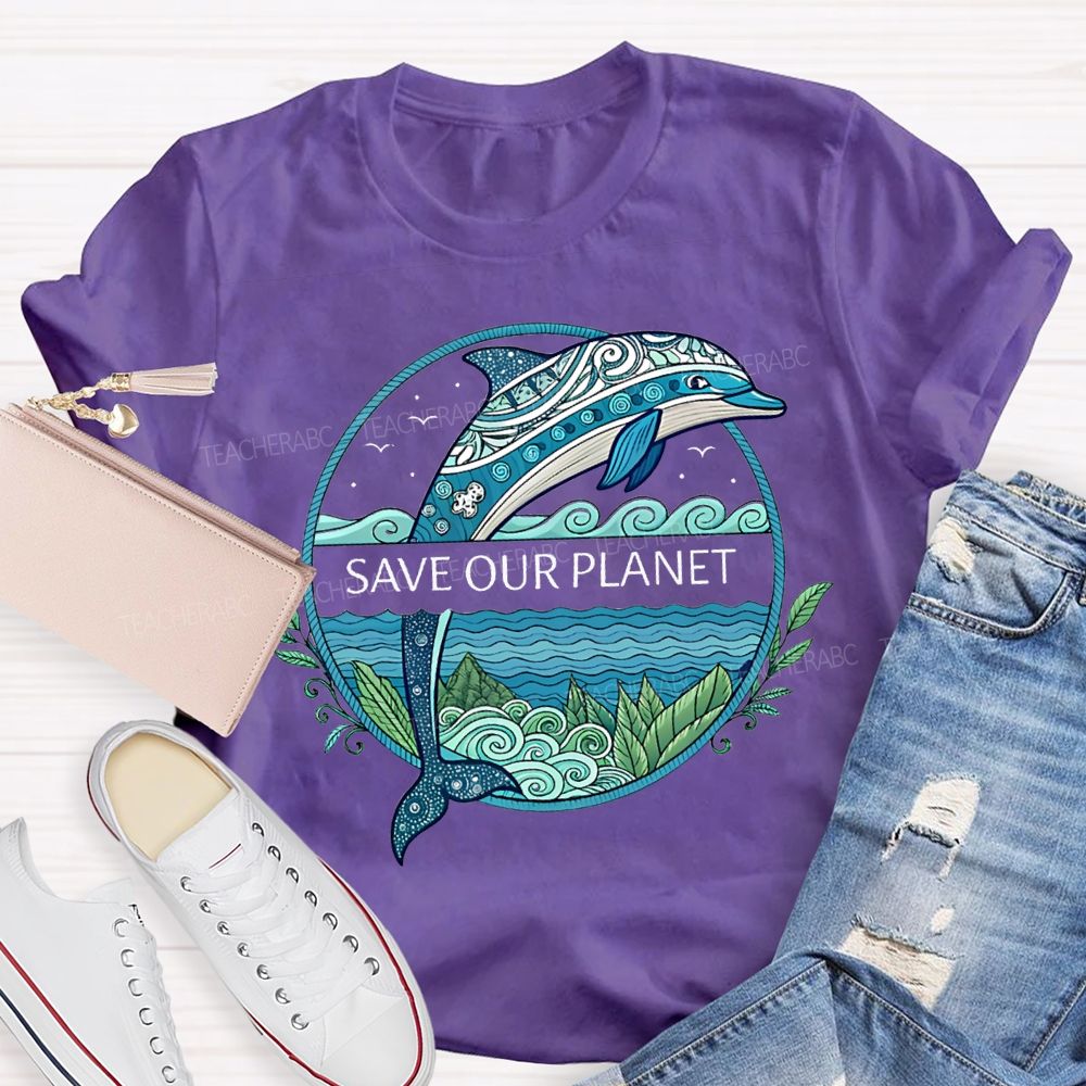 Save Our Planet Earth Day T-shirt