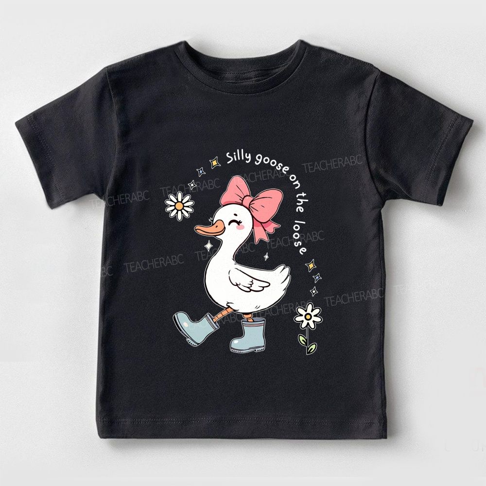 Silly Goose On The Loose  Toddler T-shirts
