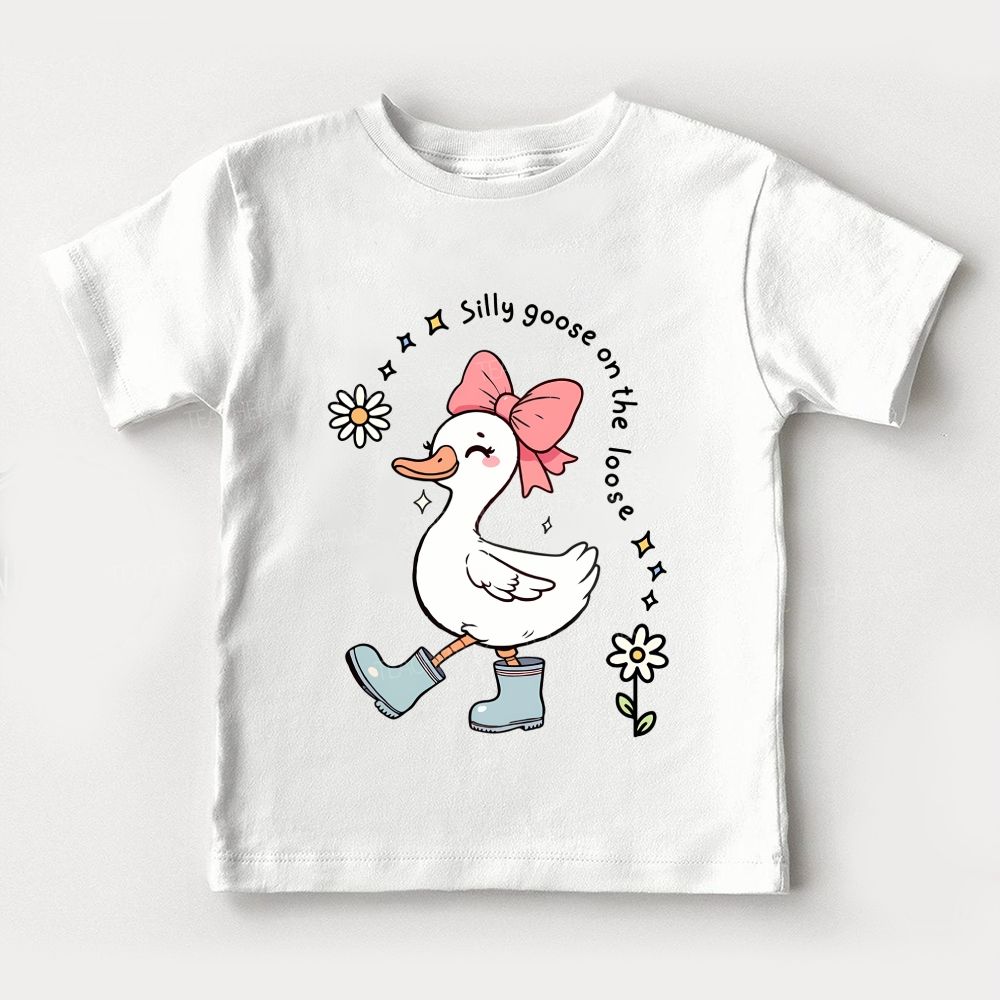 Silly Goose On The Loose  Toddler T-shirts
