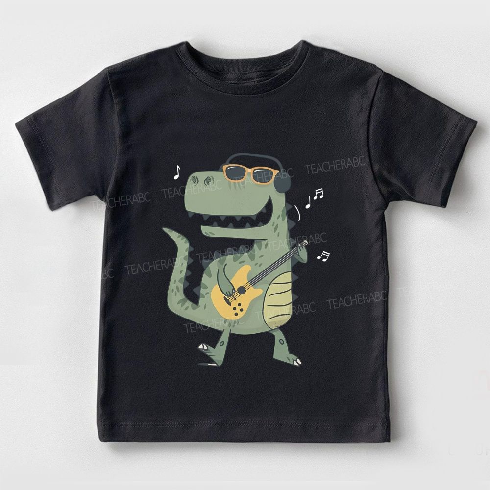 Music Dinosaur  Toddler T-shirts