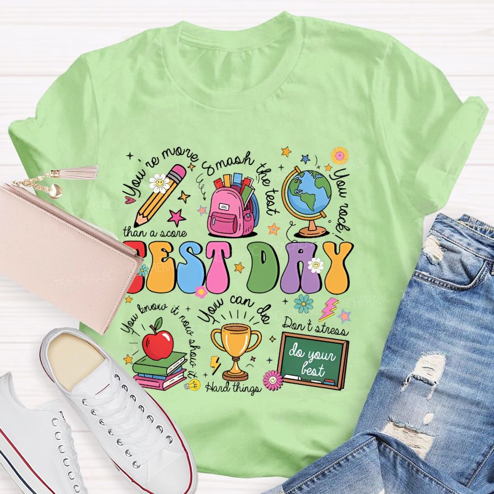 You're More Than A Score Smash The Test  Teacher T-shirt