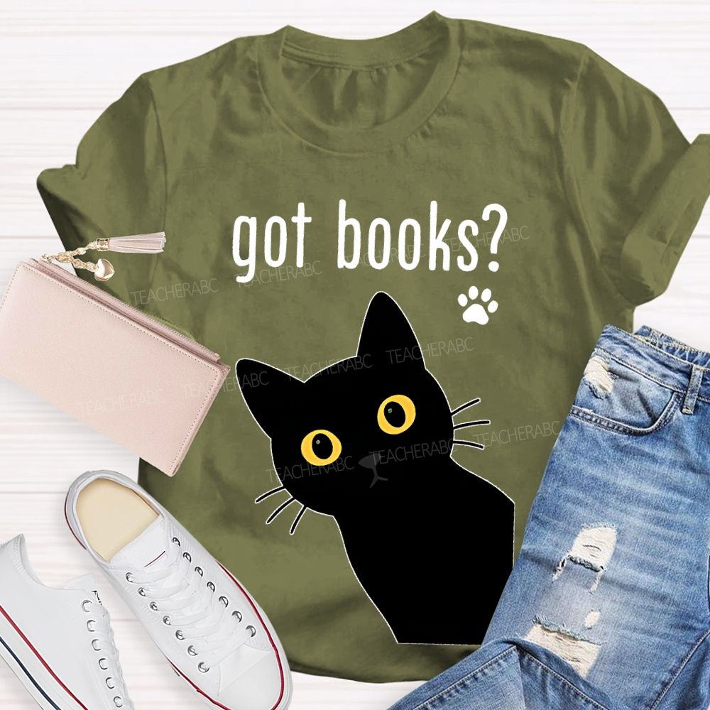 Got Books  Teacher T-shirt