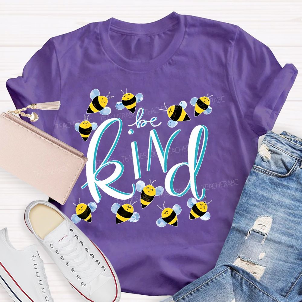 Bee  Kind Graphic  Teacher T-shirt