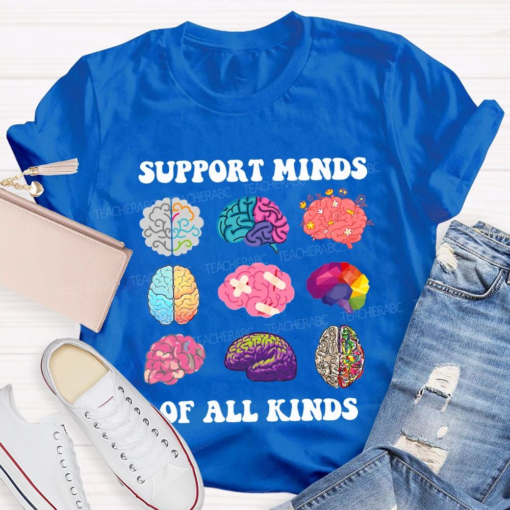 Support Minds Of All Kinds Special Education T-shirt
