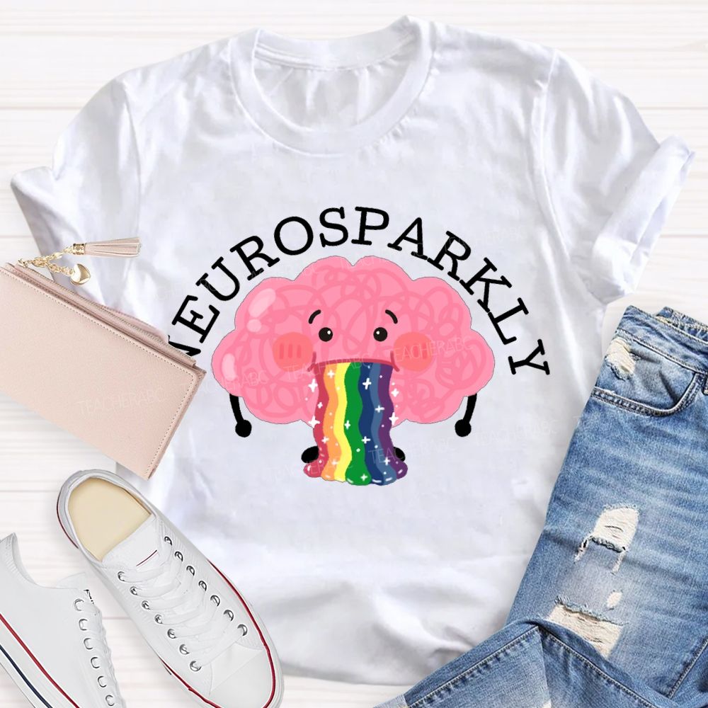 My Brain Is Different But That'S What Makes Me Shine T-shirt