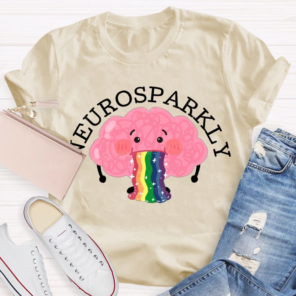My Brain Is Different But That'S What Makes Me Shine T-shirt