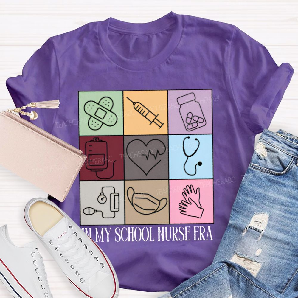 In My School Nurse Era T-shirt
