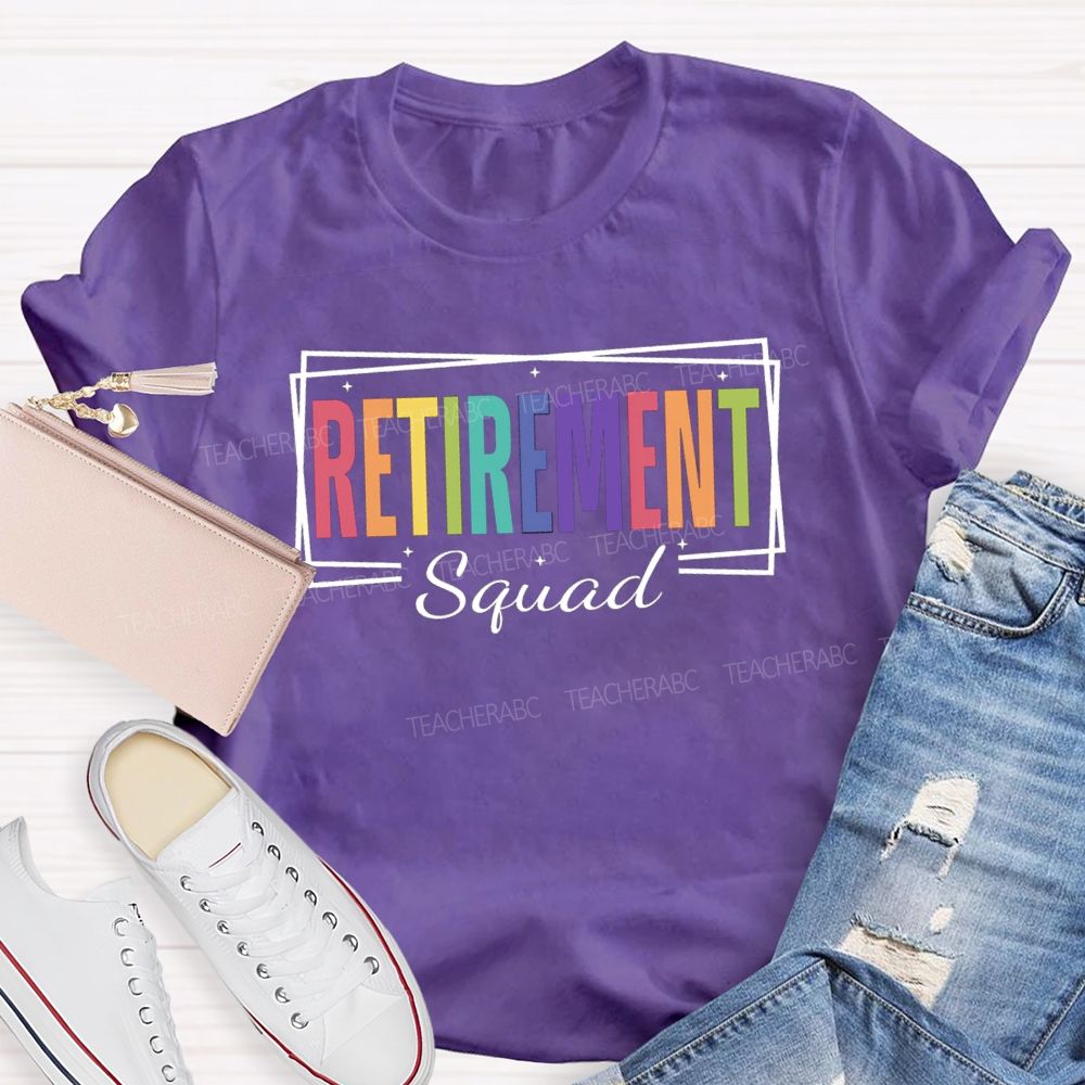 Retirement Squad Teacher T-Shirt