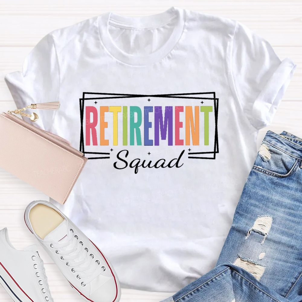Retirement Squad Teacher T-Shirt