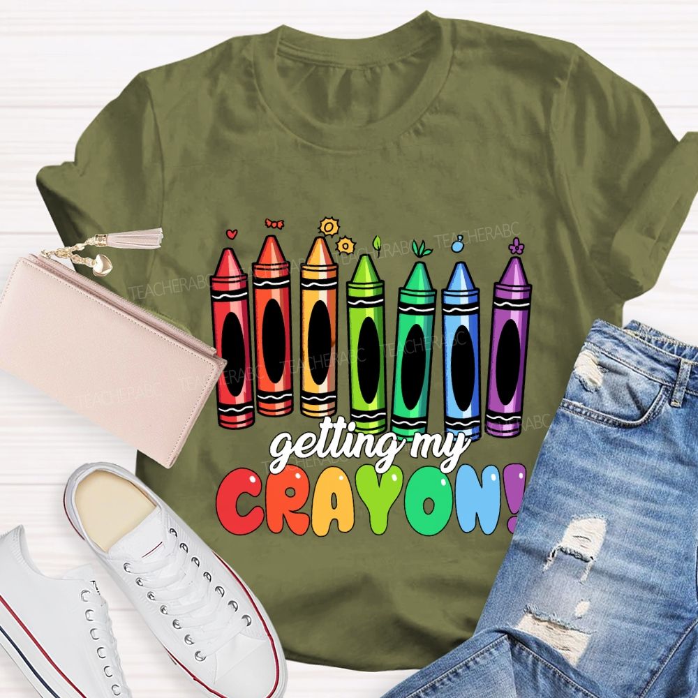 Getting My Crayon Art Teacher T-shirt