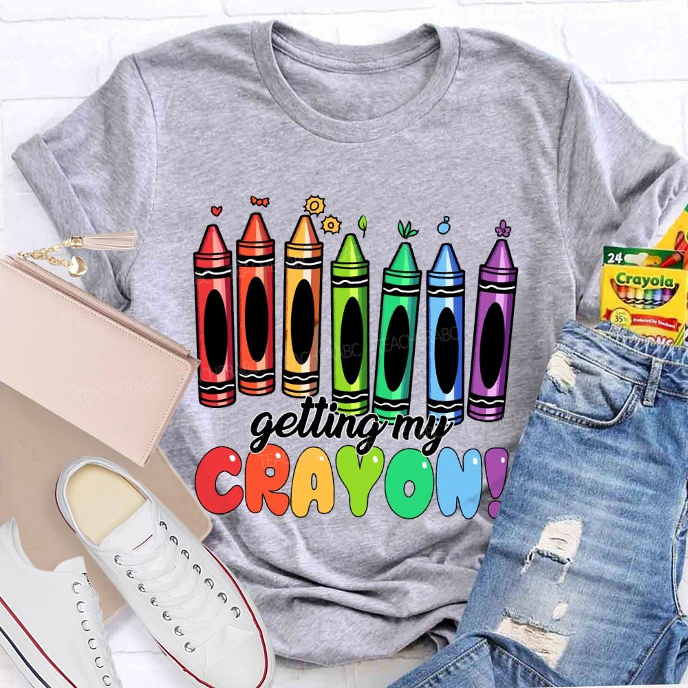 Getting My Crayon Art Teacher T-shirt