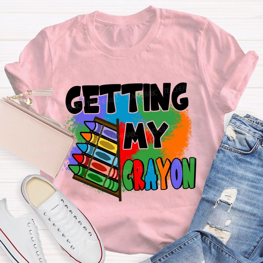 Getting My Colorful Crayon Art Teacher T-shirt