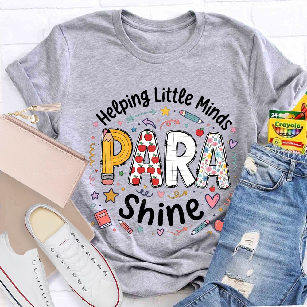 Helping Little Minds Para Shine T-shirt