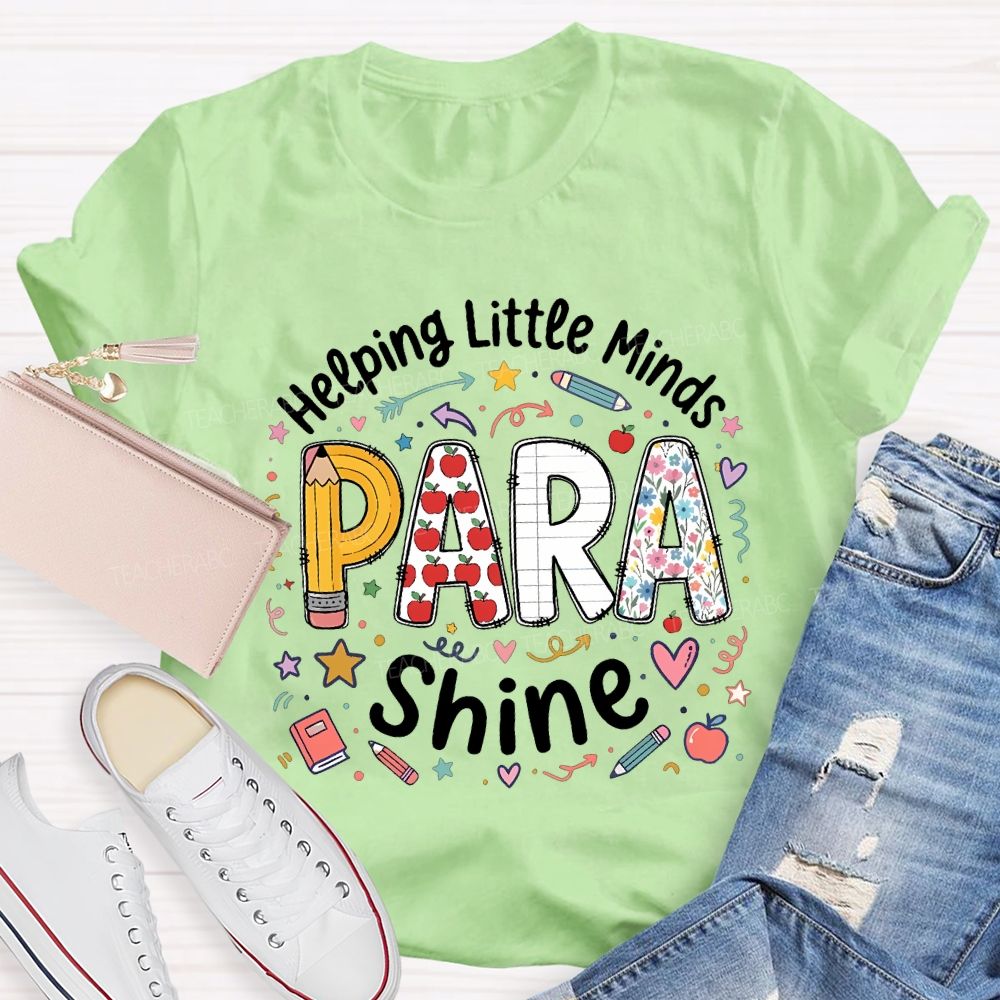Helping Little Minds Para Shine T-shirt