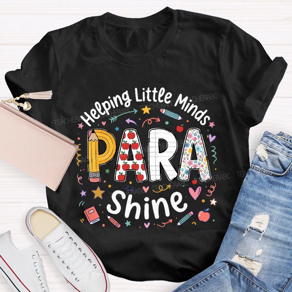 Helping Little Minds Para Shine T-shirt