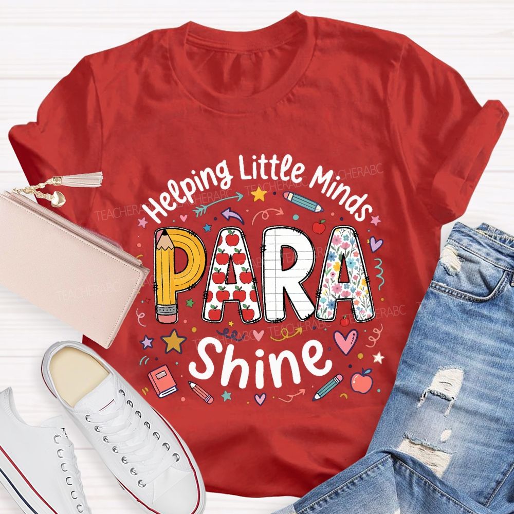 Helping Little Minds Para Shine T-shirt