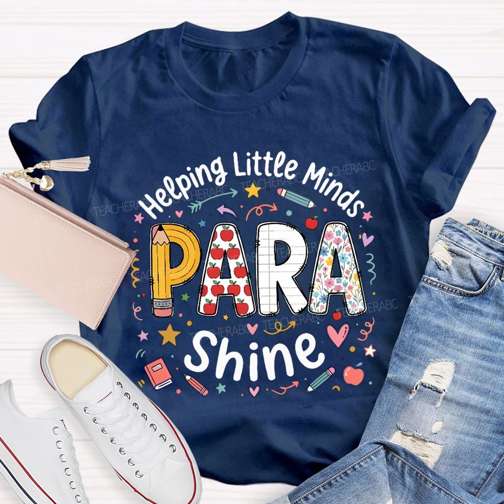 Helping Little Minds Para Shine T-shirt