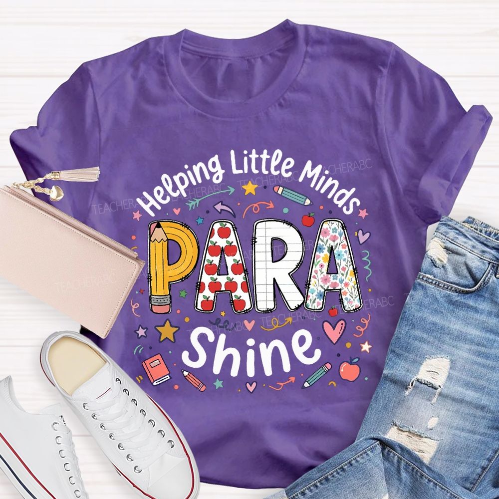 Helping Little Minds Para Shine T-shirt