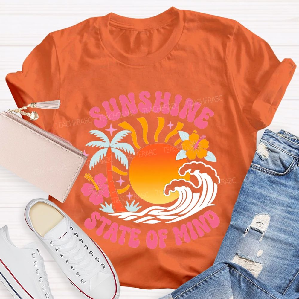 Sunshine State Mind Teacher T-shirt