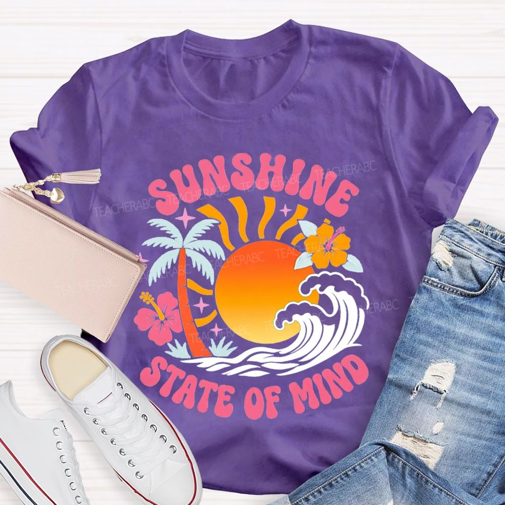 Sunshine State Mind Teacher T-shirt