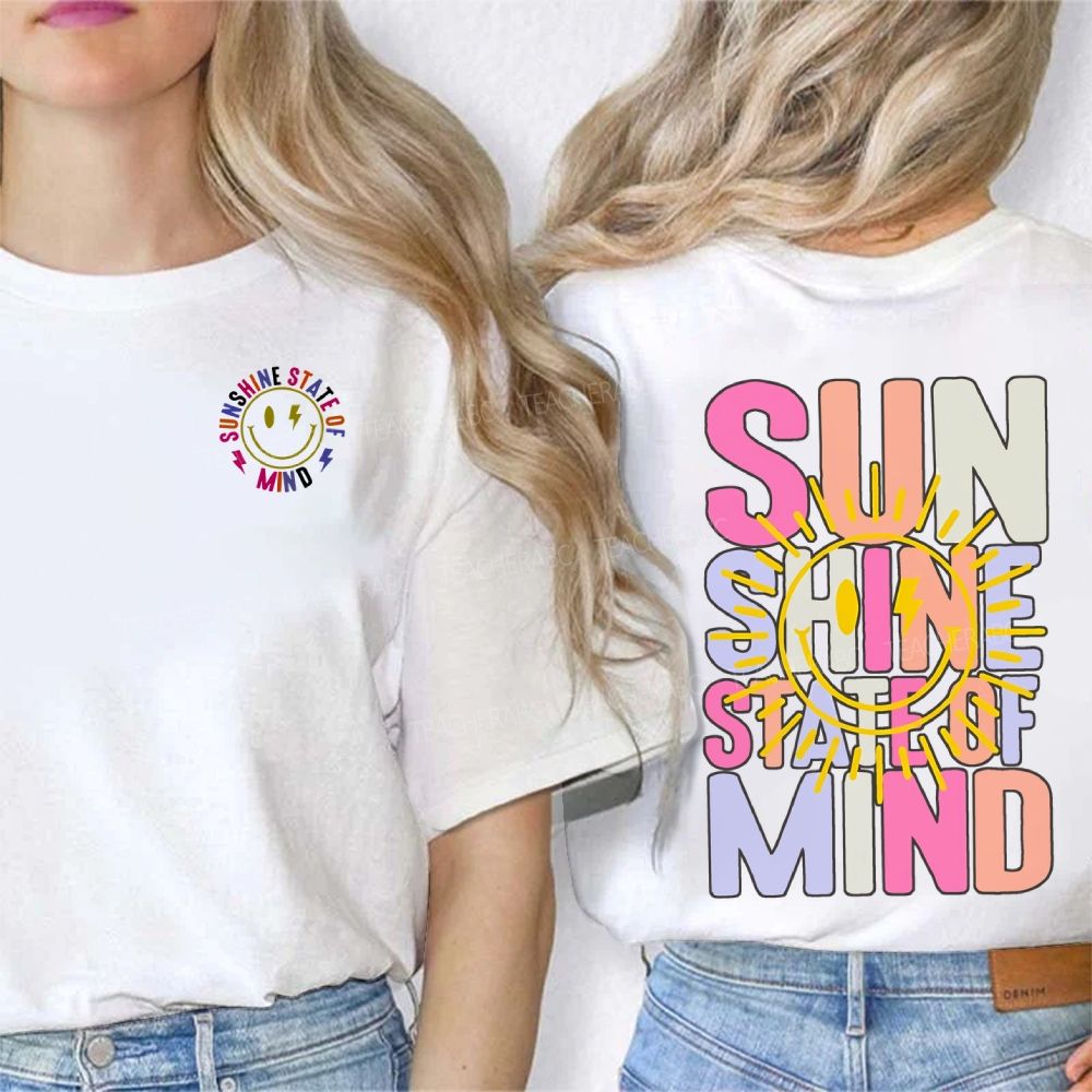 Sunshine State Of Mind Double Printed T-shirt