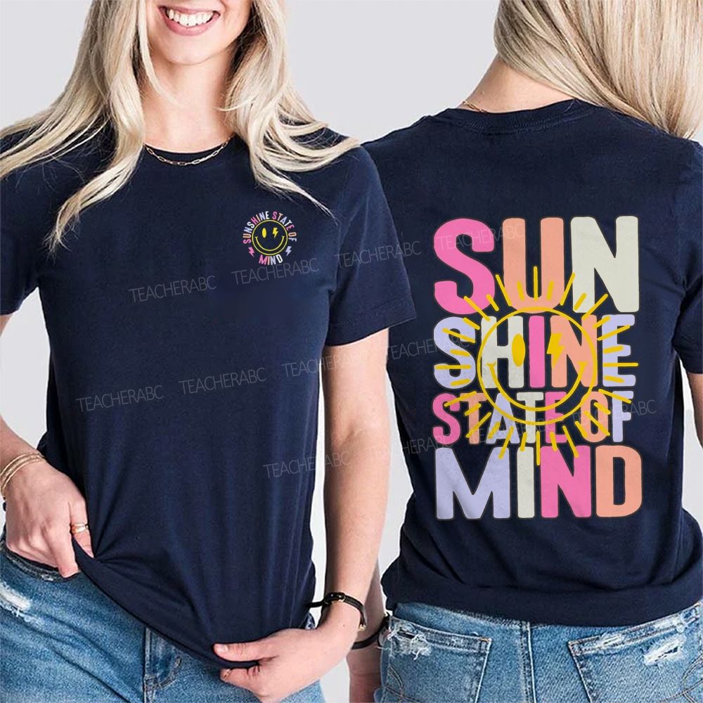 Sunshine State Of Mind Double Printed T-shirt