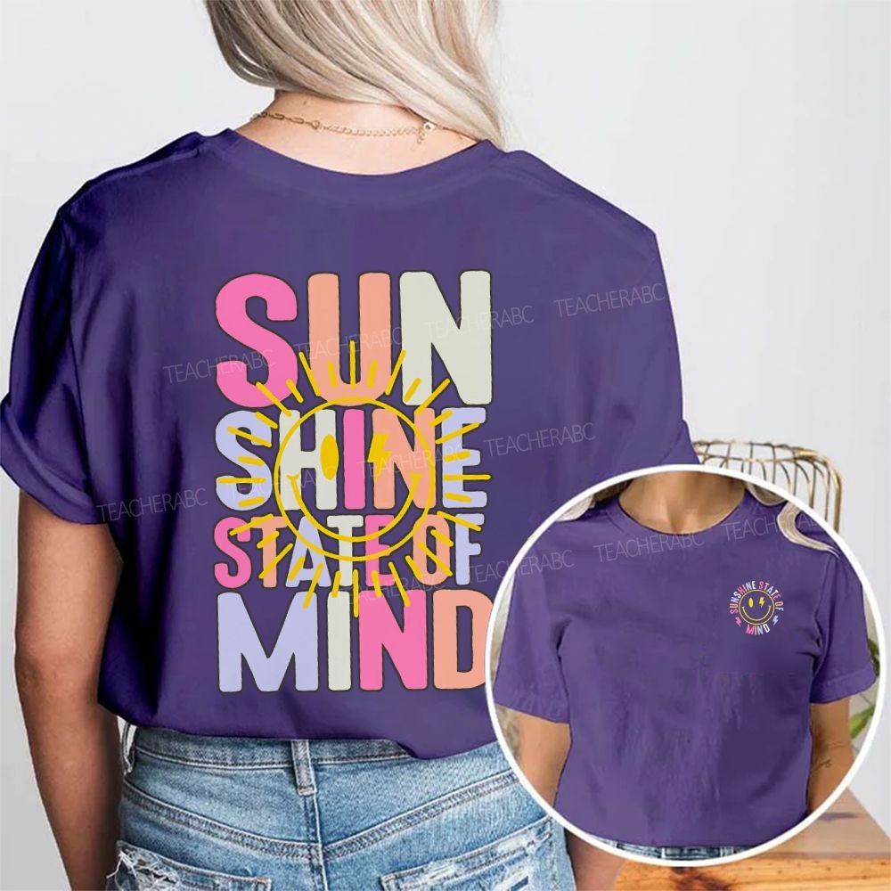 Sunshine State Of Mind Double Printed T-shirt