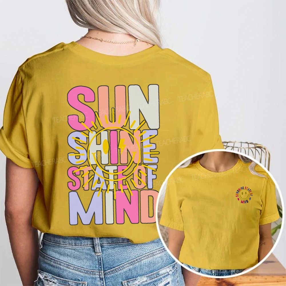 Sunshine State Of Mind Double Printed T-shirt