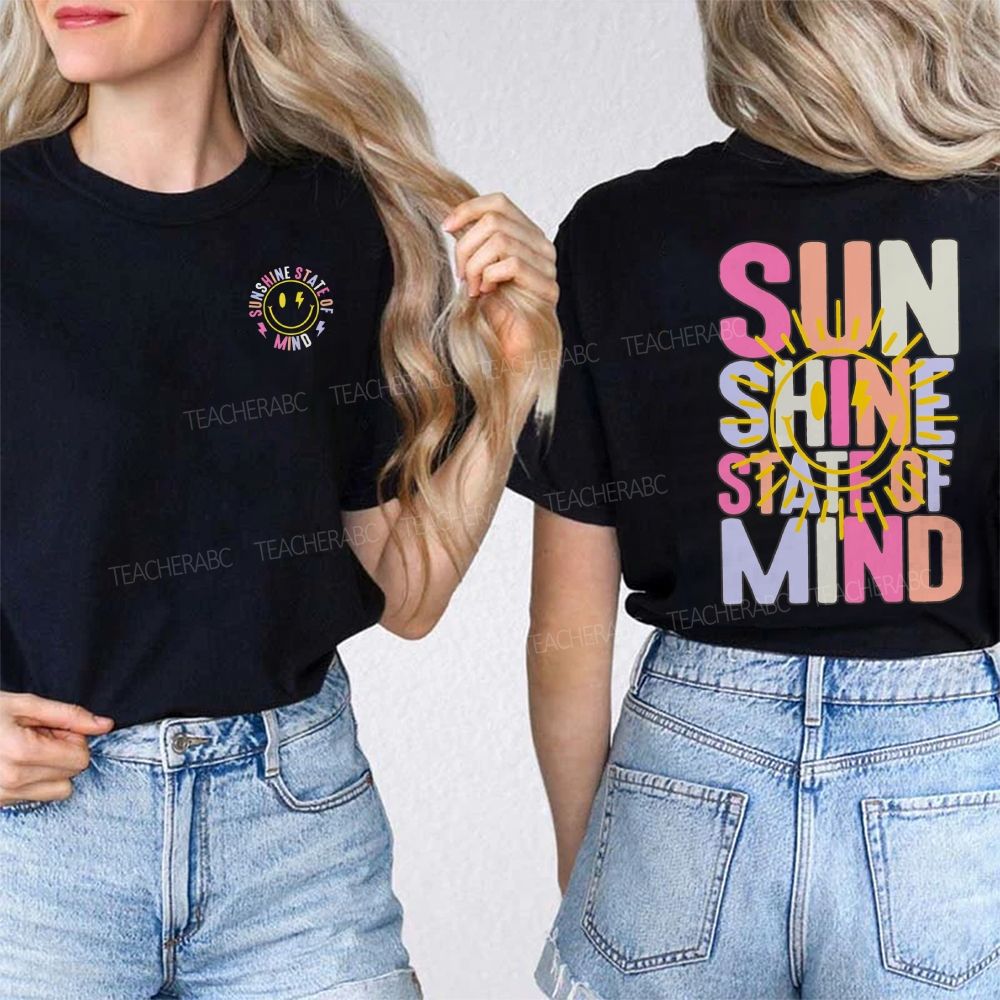Sunshine State Of Mind Double Printed T-shirt