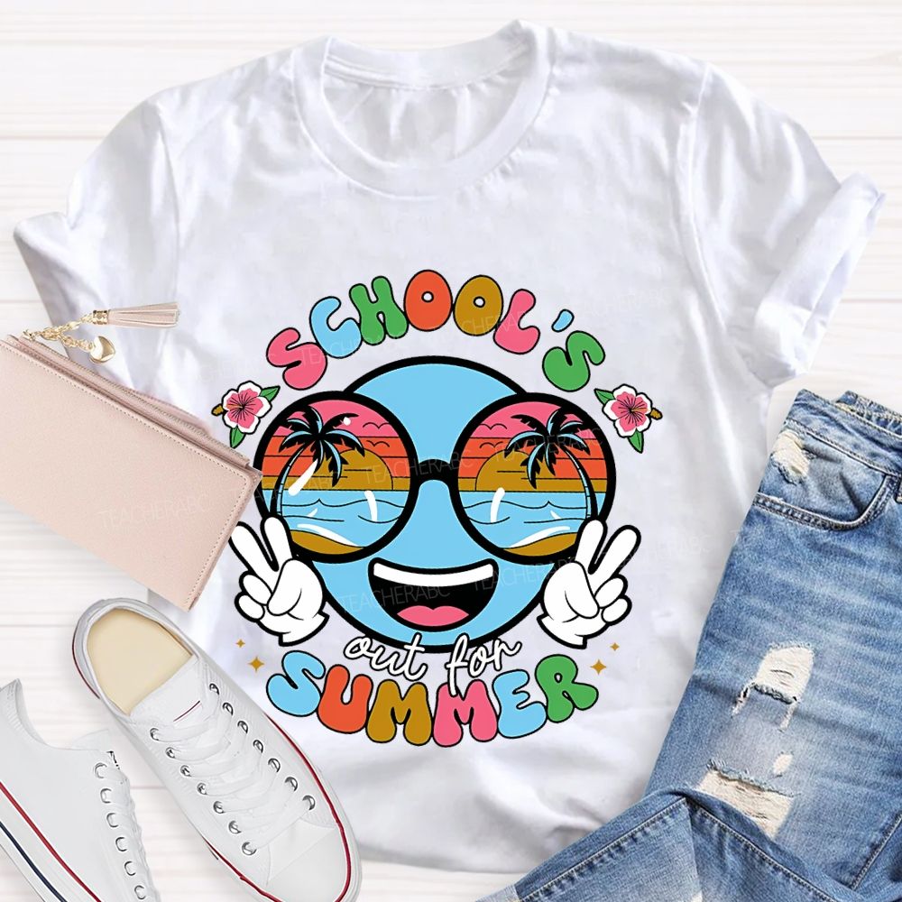 School's  Out  For  Summer  Graphic  Teacher T-shirt