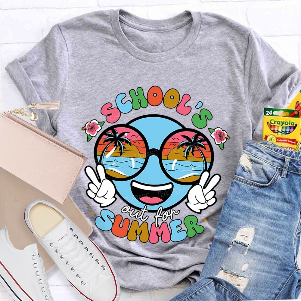 School's  Out  For  Summer  Graphic  Teacher T-shirt
