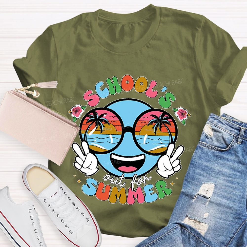 School's  Out  For  Summer  Graphic  Teacher T-shirt