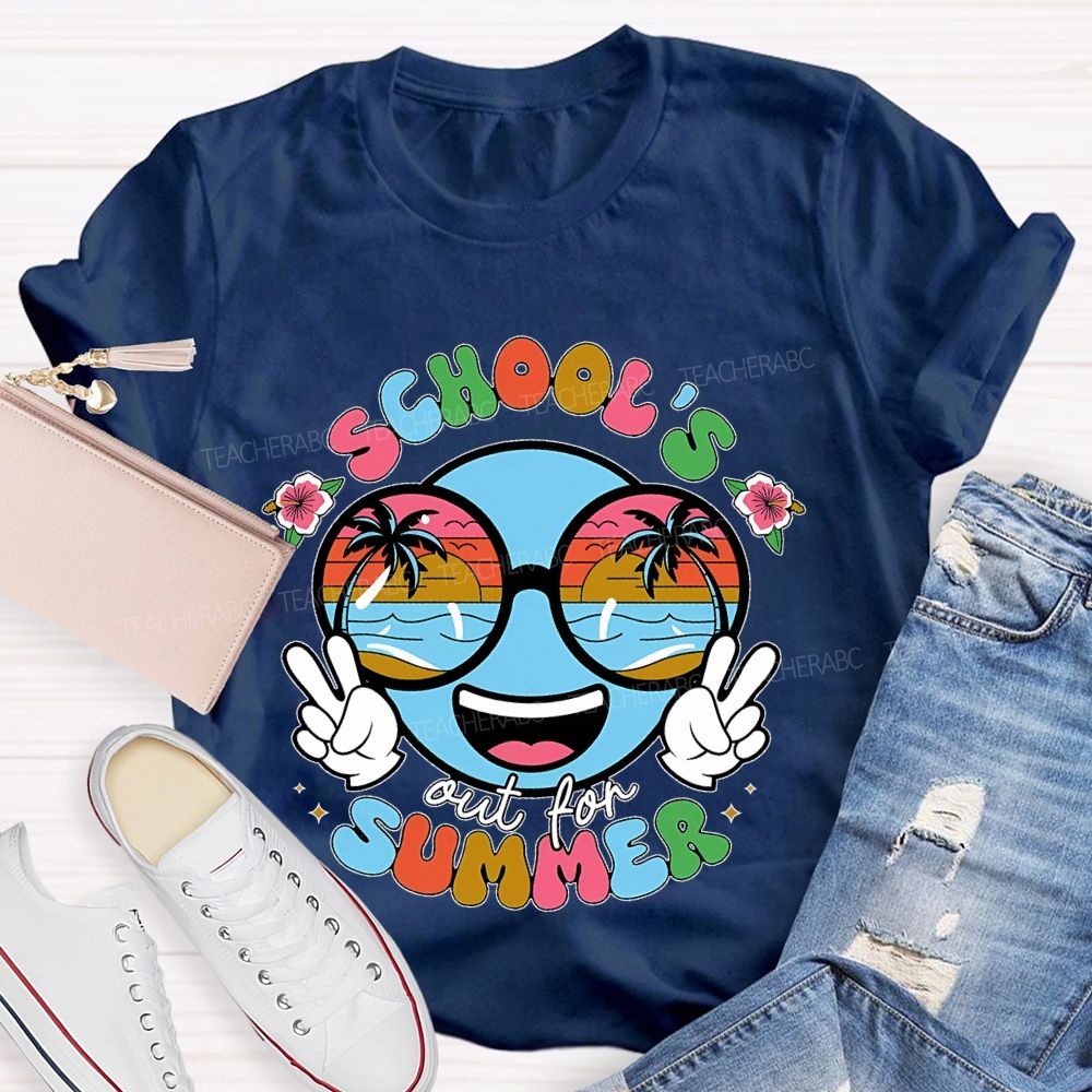 School's  Out  For  Summer  Graphic  Teacher T-shirt