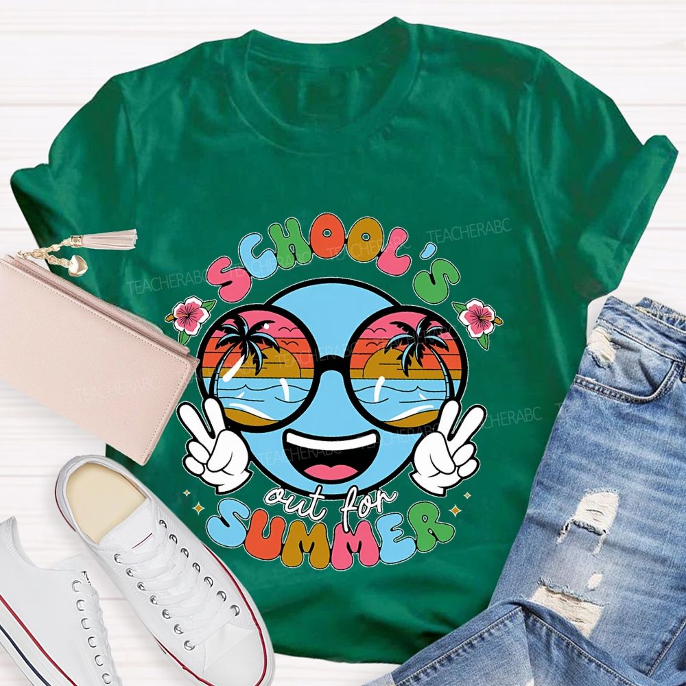School's  Out  For  Summer  Graphic  Teacher T-shirt