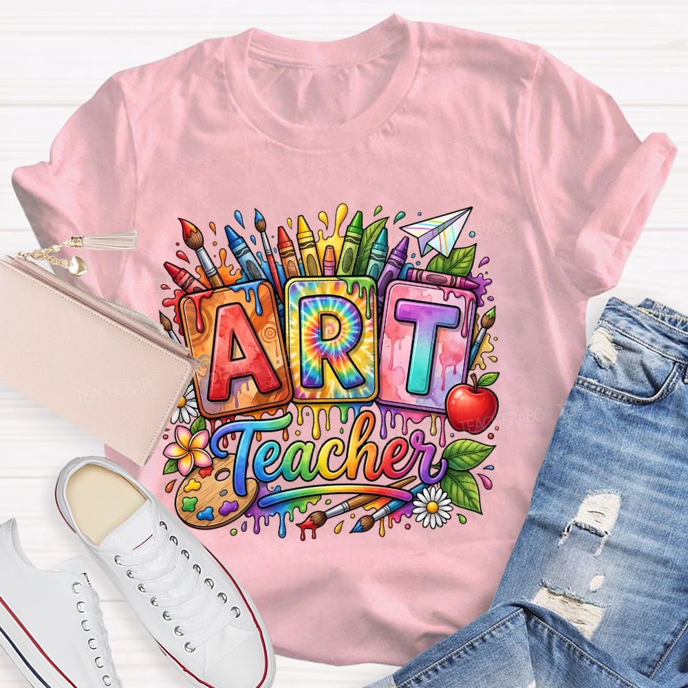 Art Teacher Graphics  Teacher T-shirt
