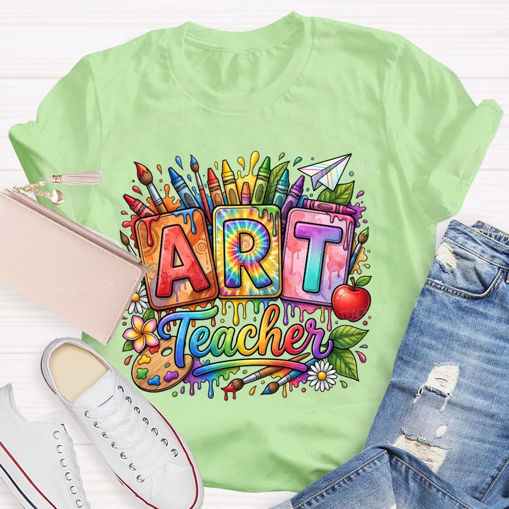 Art Teacher Graphics  Teacher T-shirt