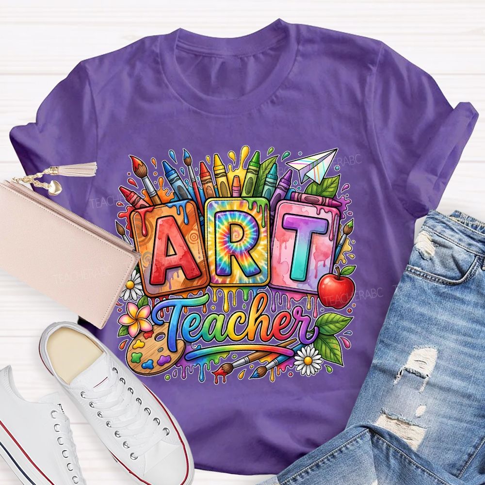 Art Teacher Graphics  Teacher T-shirt