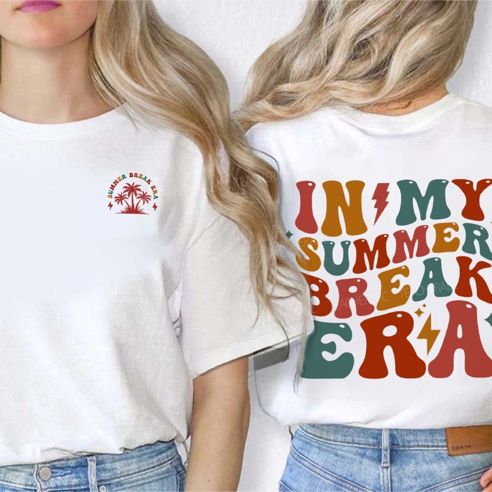 In My Summer Break Era Double Printed T-shirt