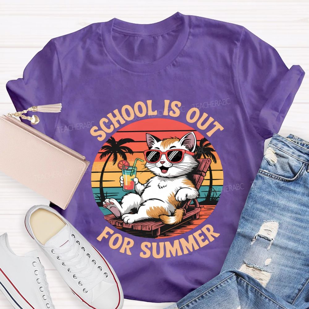 School Is Out For Summer Teacher T-shirt