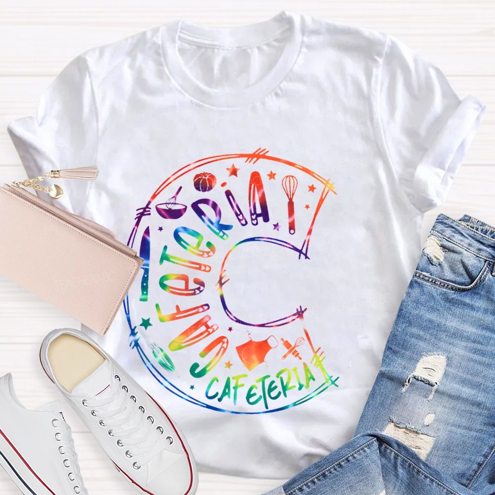 Cafeteria Graphics  Teacher T-shirt