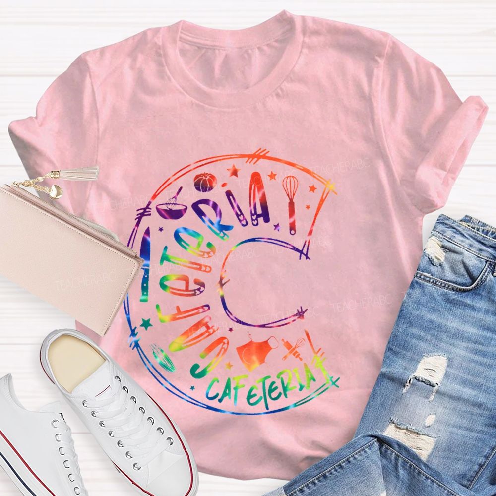 Cafeteria Graphics  Teacher T-shirt