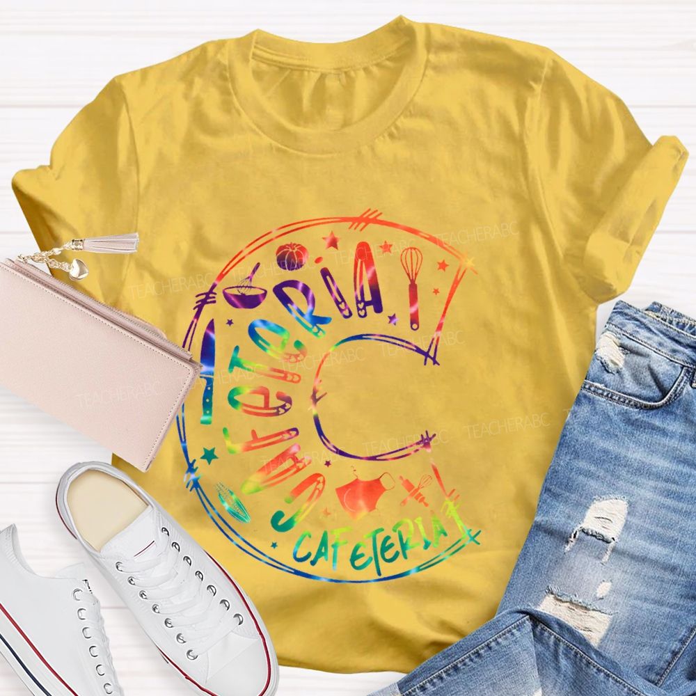 Cafeteria Graphics  Teacher T-shirt