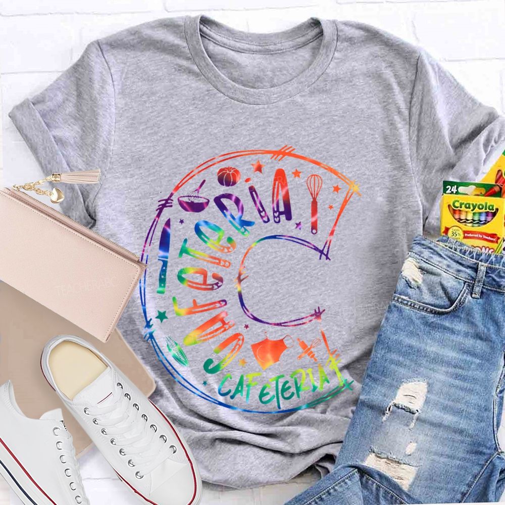 Cafeteria Graphics  Teacher T-shirt