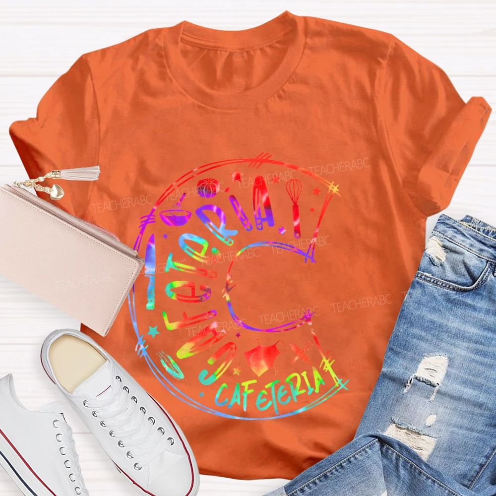 Cafeteria Graphics  Teacher T-shirt