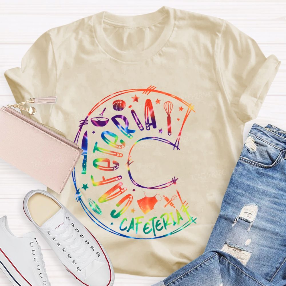 Cafeteria Graphics  Teacher T-shirt
