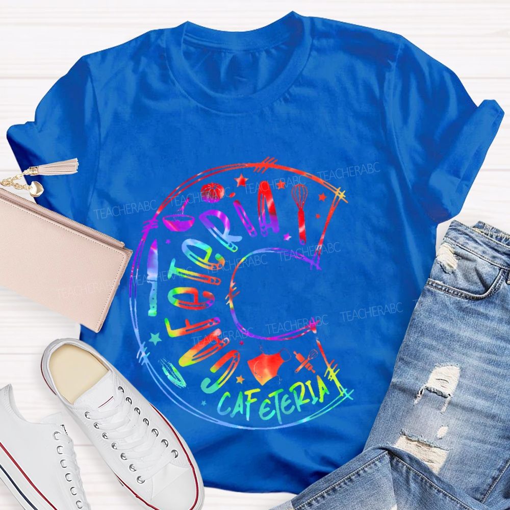 Cafeteria Graphics  Teacher T-shirt