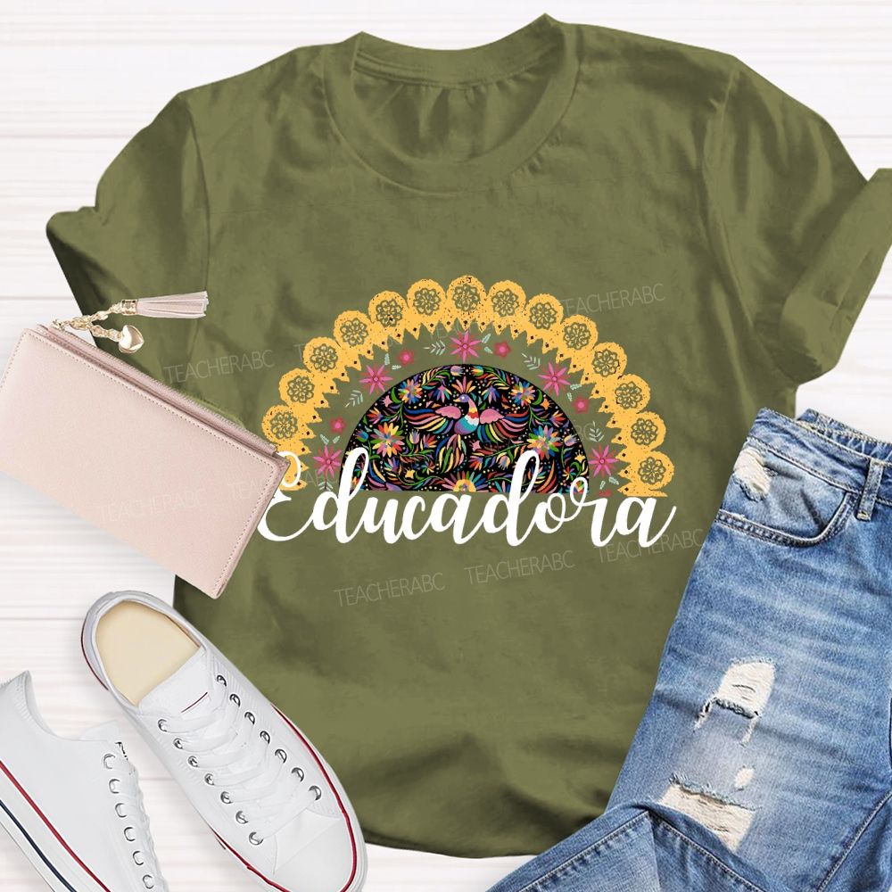 Educadora  Teacher T-shirt