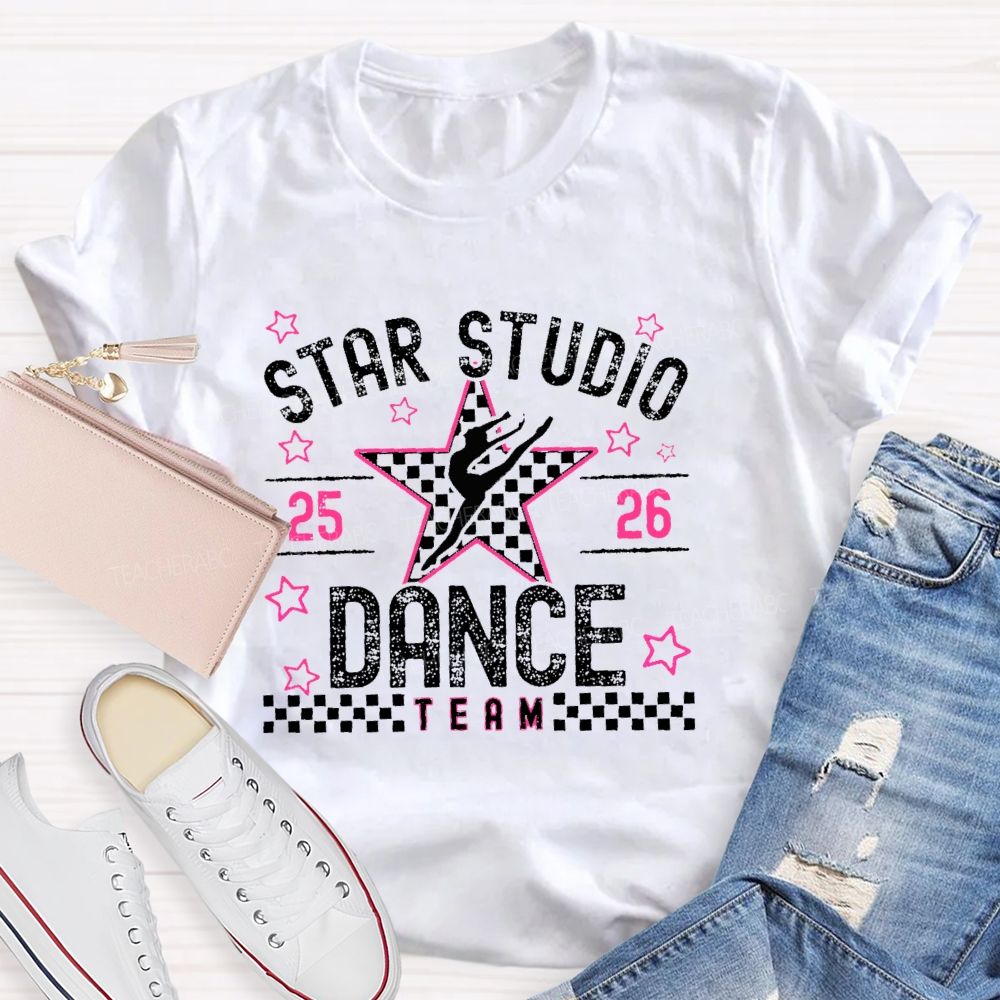 Personalized Team  Name   Dance Team   Teacher T-shirt