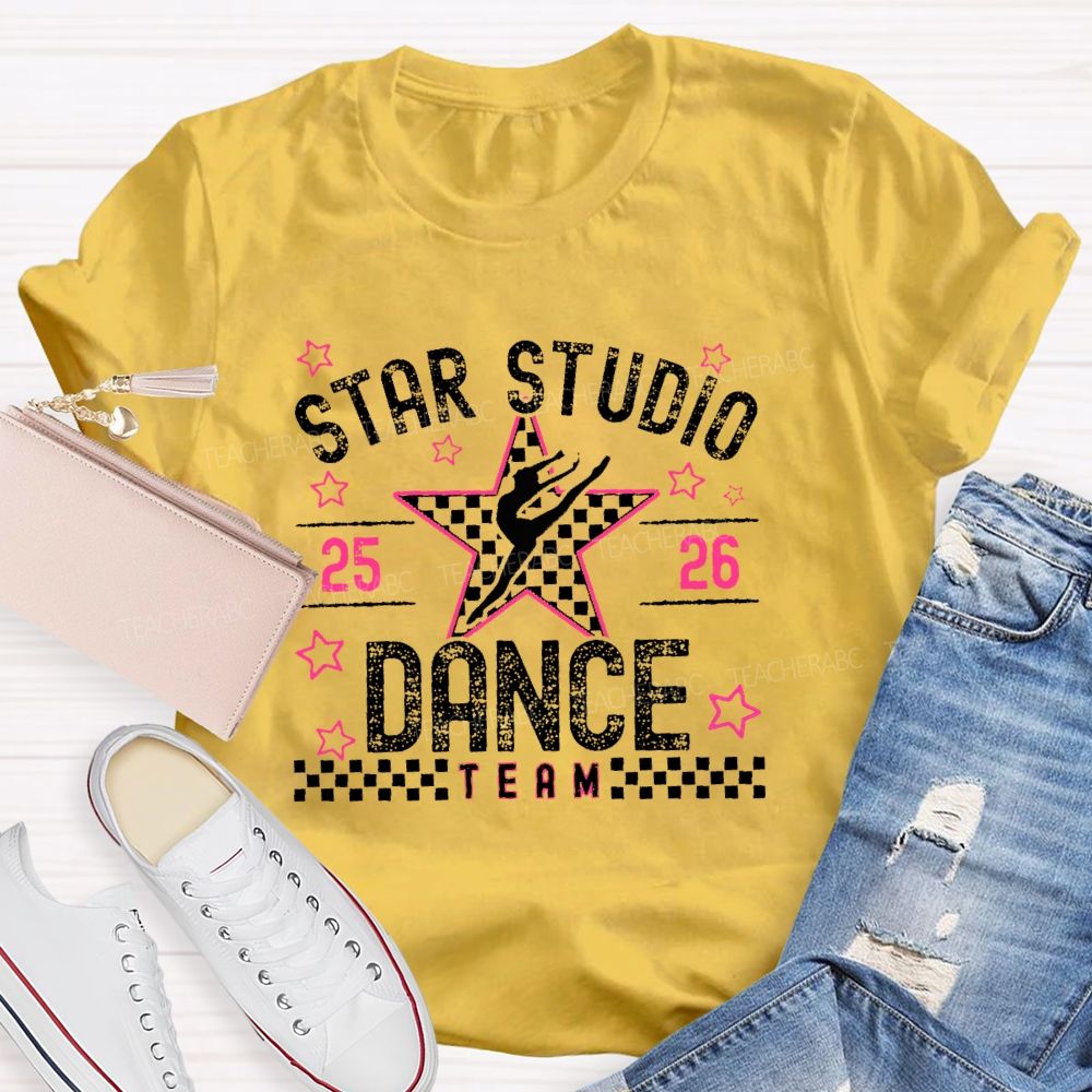 Personalized Team  Name   Dance Team   Teacher T-shirt