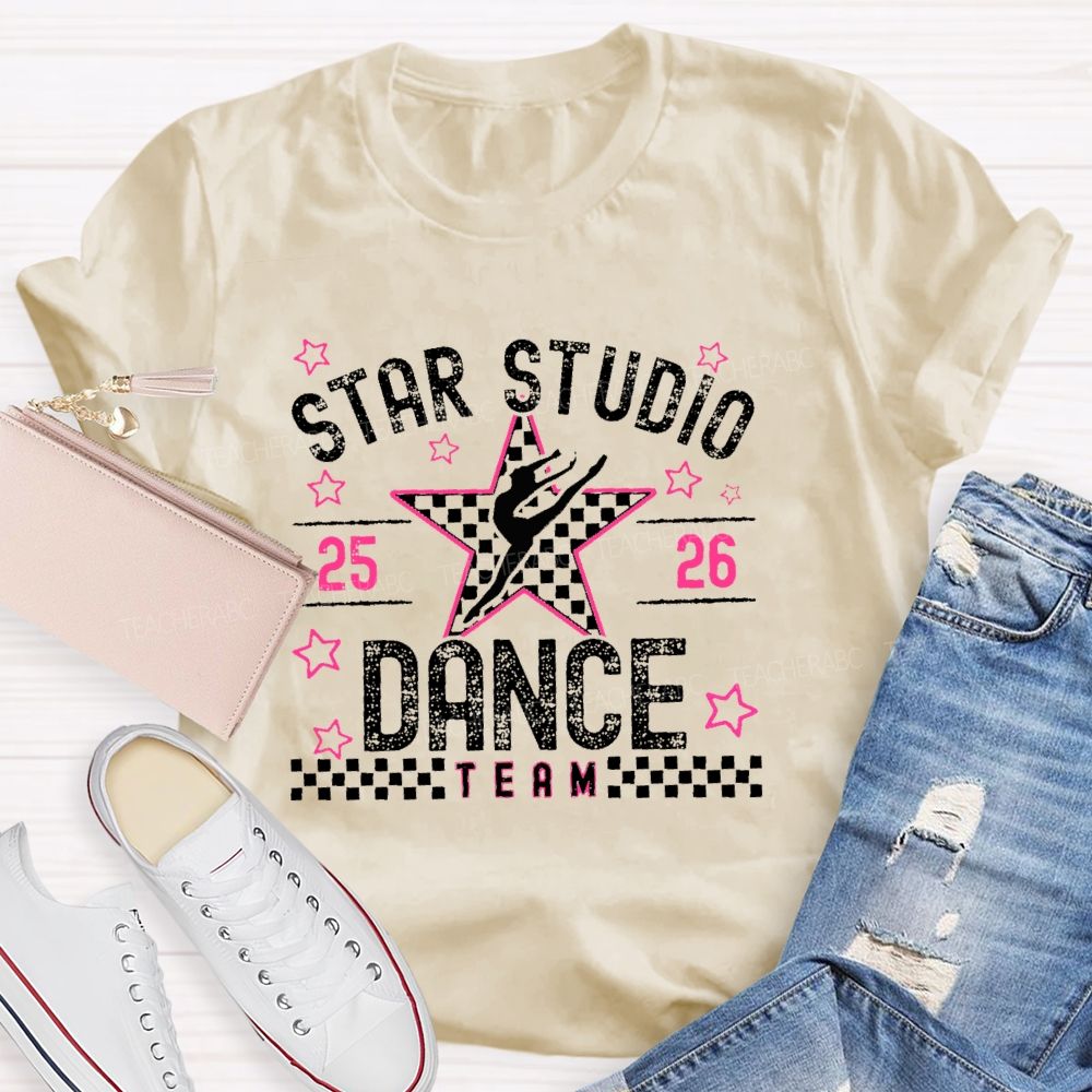 Personalized Team  Name   Dance Team   Teacher T-shirt